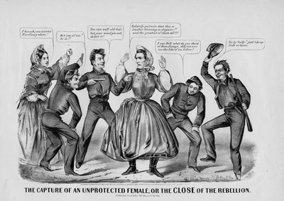 The capture of an unprotected female, or, The close of the Rebellion by John Cameron